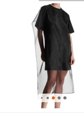 COS Sukienka Sheer Overlay T Shirt Short Dress Size S